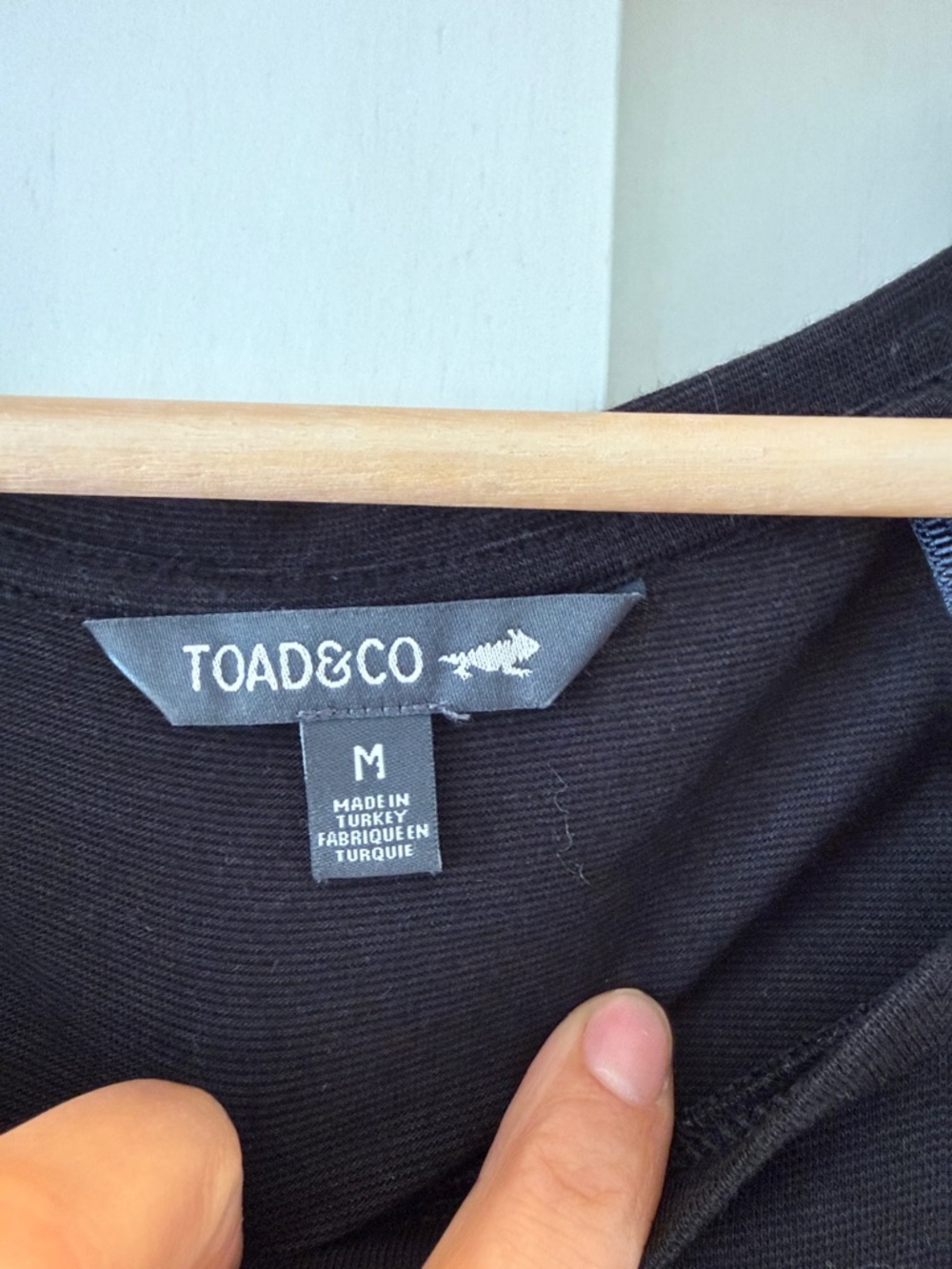 Toad&Co Black Short-Sleeve Mini Dress - Picture 2 of 3